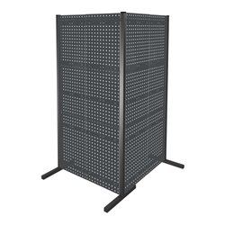 Kappes Trennwand RasterPlan Doppelfeld 90° H2000 mm RAL 7016 4 LP