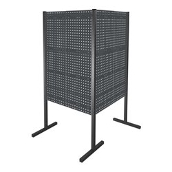 Kappes Trennwand RasterPlan Doppelfeld 90° H1500 mm RAL 7016 4 LP