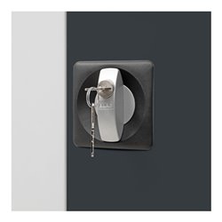 STIER Universalschrank mit 4 Fachböden 1950x920x420mm anthrazitgrau verschweißt