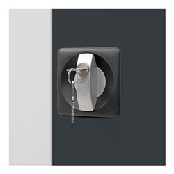 STIER Universalschrank mit 4 Fachböden 1800x800x380mm anthrazitgrau verschweißt