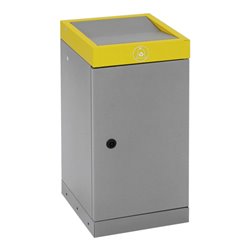 Stumpf Sortssystem ProTec-Plus, graualu/1003, verzinkter Innenbehälter, 30 Liter