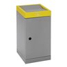 Stumpf Sortssystem ProTec-Plus, graualu/1003, verzinkter Innenbehälter, 30 Liter