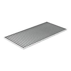 MEA Gitterrost 1190 x 490 mm MW 30 x 30 mm H 20 mm