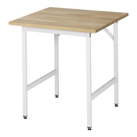 Rau Arbeitstisch Buche BxTxH 750x800x800-850mm