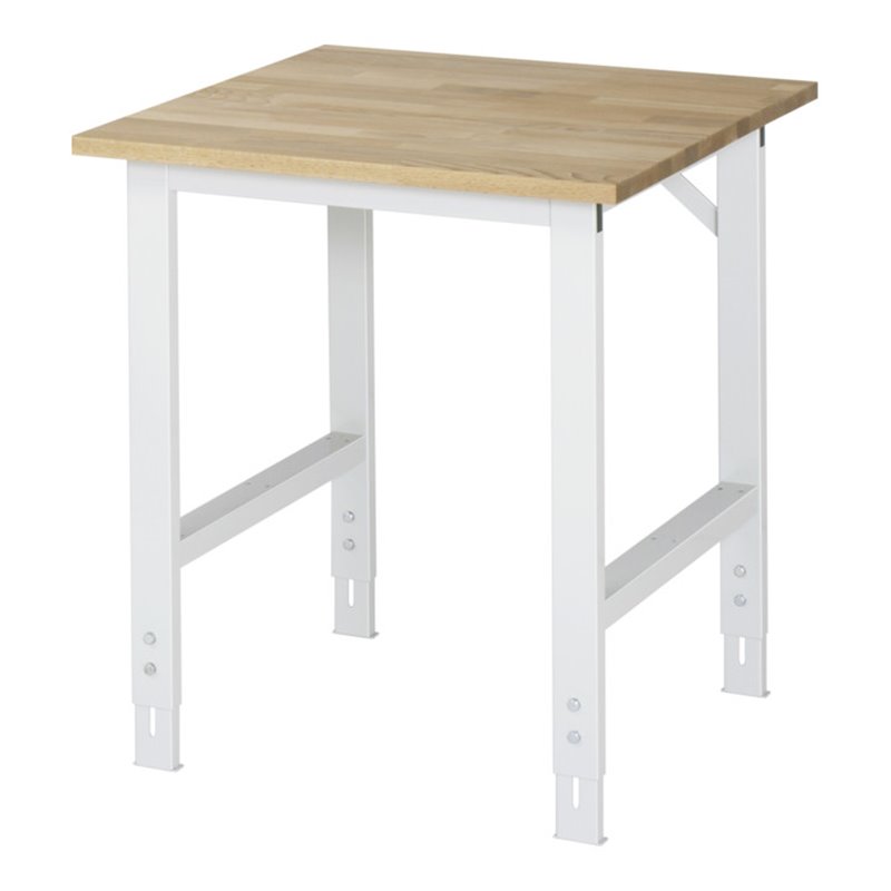 Rau Arbeitstisch Buche BxTxH 750x800x760-1080mm