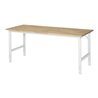 Rau Arbeitstisch Buche BxTxH 2000x800x760-1080mm