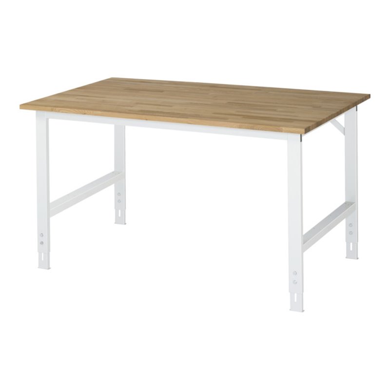 Rau Arbeitstisch Buche BxTxH 1500x1000x760-1080mm