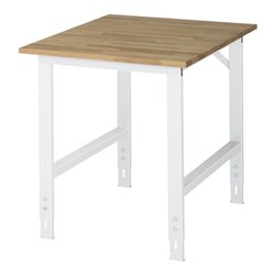 Rau Arbeitstisch Buche BxTxH 750x1000x760-1080mm