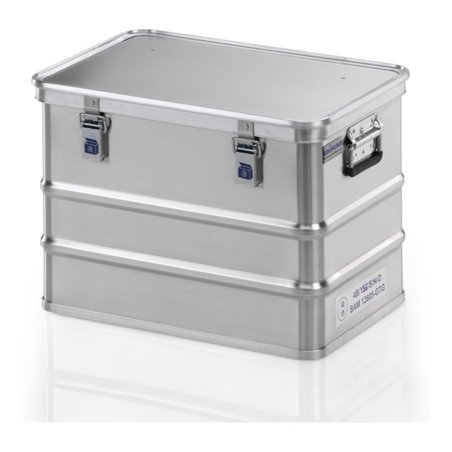 Gmöhling Transportkiste A1589 Gefahrgutzulassung UN 4B Volumen 73l Aluminium