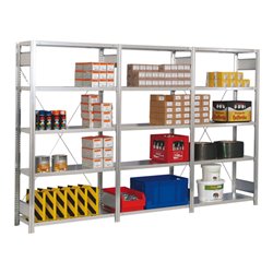 Regalwerk BERT Lagerregal Anbaufeld HxBxT 2500x1005x600mm 6 Fachböden Fachlast 350kg