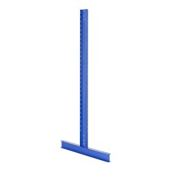 Bito Kragarmständer IPE Set Typ:L Profil:IPE100 H1980xT500 mm, doppelseitig enzianblau