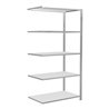 Schulte Anbauregal Steckregal MULTIplus85 2000 x 1000 x 600 mm 5 Fachböden Kreuzstrebe RAL 7035 lichtgrau