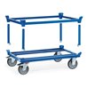 fetra Paletten-Fahrgestell 22799 - Ladefläche 810x610mm TPE-Reifen