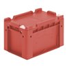 Bito Eurostapelbehälter XL mit Deckel und Verschluss XL 32171ASDV L300xB200xH188 mm, rot