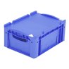 Bito Eurostapelbehälter XL mit Deckel und Verschluss XL 43171ASDV L400xB300xH188 mm, blau
