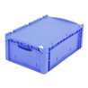 Bito Eurostapelbehälter XL mit Deckel und Verschluss XL 64221ASDV L600xB400xH238 mm, blau