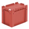Bito Eurostapelbehälter XL mit Deckel und Verschluss XL 32221ASDV L300xB200xH238 mm, rot