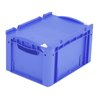 Bito Eurostapelbehälter XL mit Deckel und Verschluss XL 43221ASDV L400xB300xH238 mm, blau