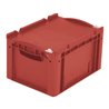 Bito Eurostapelbehälter XL mit Deckel und Verschluss XL 43221ASDV L400xB300xH238 mm, rot