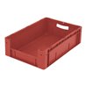 Bito Eurostapelbehälter XL Set / XL 64174 L600xB400xH170 mm, rot Etikett