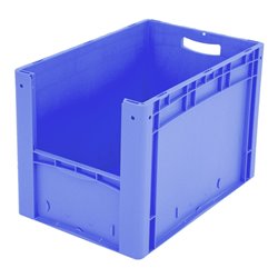 Bito Eurostapelbehälter XL Set / XL 64424 L600xB400xH420 mm, blau Etikett