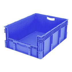Bito Eurostapelbehälter XL Set / XL 86324 L800xB600xH320 mm, blau Etikett