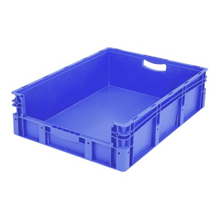 Bito Eurostapelbehälter XL Set / XL 86224 L800xB600xH220 mm, blau Etikett