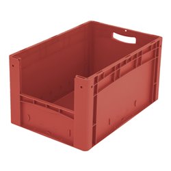 Bito Eurostapelbehälter XL Set / XL 64324 L600xB400xH320 mm, rot Etikett