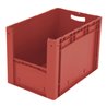 Bito Eurostapelbehälter XL Set / XL 64424 L600xB400xH420 mm, rot Etikett