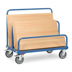 fetra Plattenwagen 4465 - ohne Bügel - Tragkraft 750kg TPE-Reifen