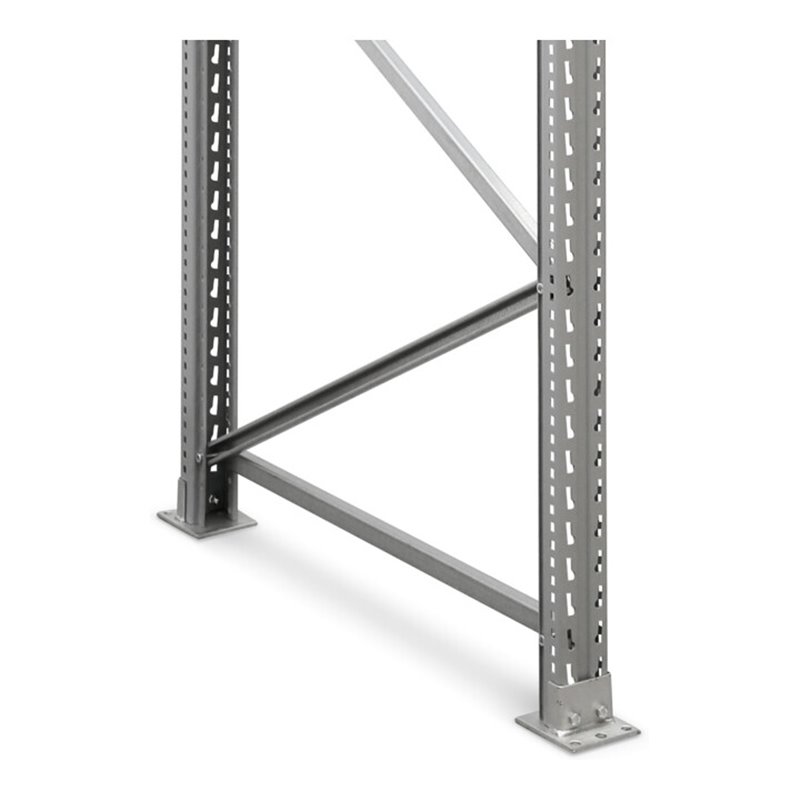 Regalwerk ARTUS-Stützrahmen HxT 3000x800 mm pulverbeschichtet inkl. Montagemat. unmontiert