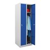 STIER Garderobenspind 2 Abteile 1800x590x500mm enzianblau