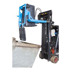 Bauer Südlohn Mülltonnen-Kipper MK-H 240, lackiert, Lichtblau