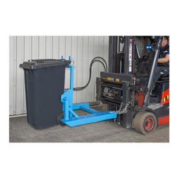 Bauer Südlohn Mülltonnen-Kipper MK-H 240, lackiert, Lichtblau