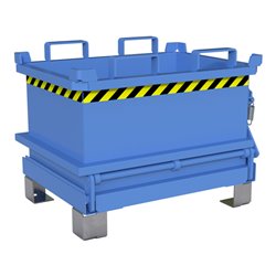 Bauer Südlohn Mini-Klappbodenbehälter MSB 150, lackiert, Lichtblau