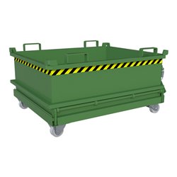 Bauer Südlohn Mini-Klappbodenbehälter MSB 400, lackiert, Resedagrün