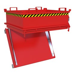 Bauer Südlohn Mini-Klappbodenbehälter MSB 400, lackiert, Feuerrot