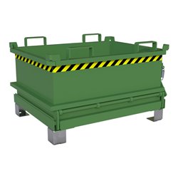 Bauer Südlohn Mini-Klappbodenbehälter MSB 250, lackiert, Resedagrün