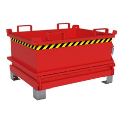 Bauer Südlohn Mini-Klappbodenbehälter MSB 250, lackiert, Feuerrot