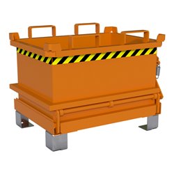 Bauer Südlohn Mini-Klappbodenbehälter MSB 150, lackiert, Gelborange