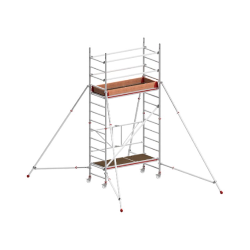 Hymer Fahrgerüst klappbar mit Ausleger 1,90x0,80m, Reichhöhe 4,57 m