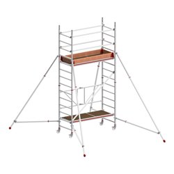 Hymer Fahrgerüst klappbar mit Ausleger 1,90x0,80m, Reichhöhe 4,57 m