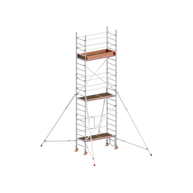 Hymer Fahrgerüst klappbar mit Ausleger 1,90x0,80m, Reichhöhe 6,75 m