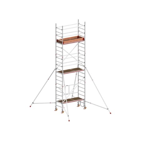 Hymer Fahrgerüst klappbar mit Ausleger 1,90x0,80m, Reichhöhe 6,75 m