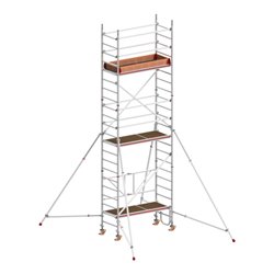 Hymer Fahrgerüst klappbar mit Ausleger 1,90x0,80m, Reichhöhe 6,75 m