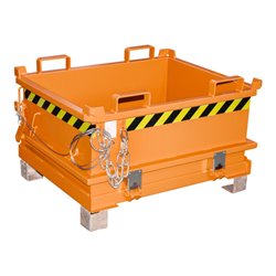 Bauer Südlohn Mini-Klappbodenbehälter MSB 250, lackiert, Gelborange