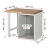 Rau Werkbank 7502A1, B1000xT900xH890mm, 1x Schublade-TA, 1x Tür