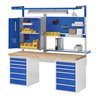 Rau Werkbank 7515A3, B2000xT900xH890mm, 12x Schublade-TA