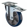 BS Rollen Lenkrolle L420.B92 mit Totalfeststeller Rad Ø 160mm 300kg, Stahl verzinkt