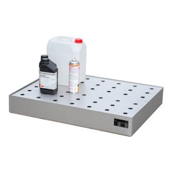 Bauer Südlohn Kleingebindewanne für Paletten KGW-P 2/M V4A, Edelstahl 1.4571